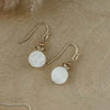 galaxy earrings-white