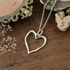 giving heart necklace