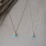 haze necklace-aqua