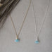 haze necklace-aqua