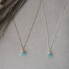 haze necklace-aqua