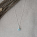 haze necklace-aqua