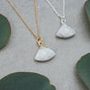 haze necklace-howlite