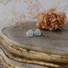 heart of stone studs-amazonite