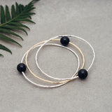 orbit bangle-black onyx