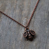 honey bee necklace