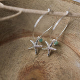 island view hoops-amazonite