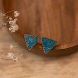 lagoon studs-aqua