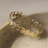 leaf trail cuff