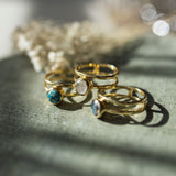 Lekisha Ring-moonstone