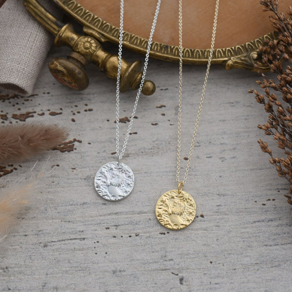 leo zodiac necklace