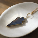 liberty necklace-smokey quartz