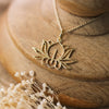 lotus necklace-large