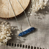 luminance necklace-blue