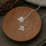 maple leaf necklace