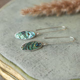 Mekong Mist Earrings-abalone