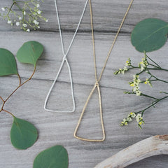 modern necklace