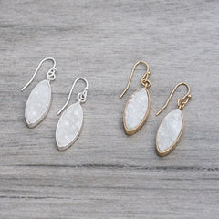 moon dance earrings-white