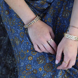 mosaic wrap bracelet