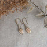 nebula earrings-gold/champagne