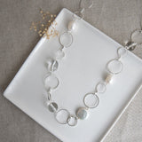 nicki necklace-white pearl