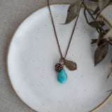 nomi necklace-turquoise
