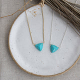 north shore necklace-turquoise