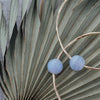 orbit bangle-blue lace agate