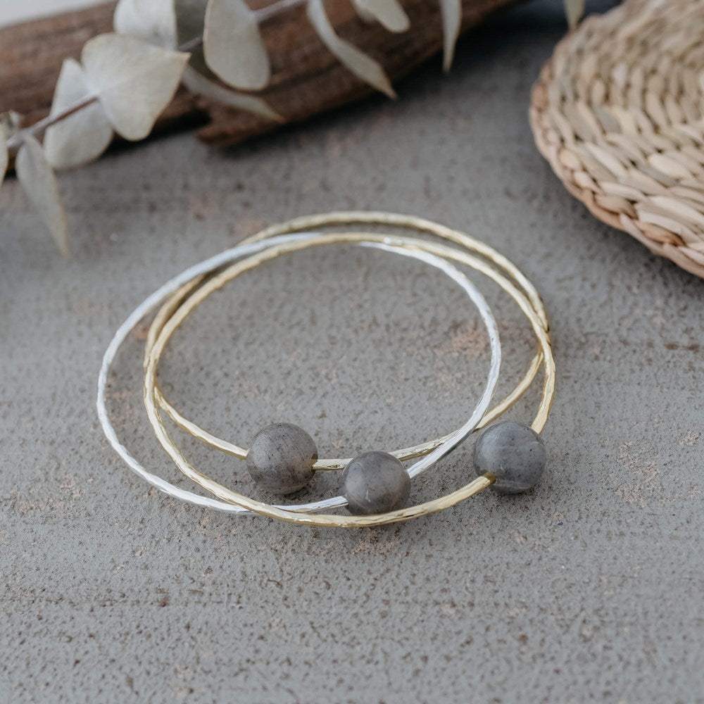 orbit bangle-labradorite