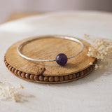 orbit bangle-amethyst
