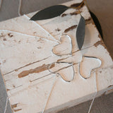 organic heart necklace