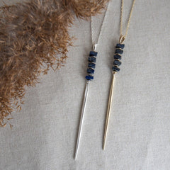 orsay necklace-lapis lazuli