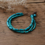 pine bracelet-turquoise