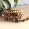 rising sun wrap bracelet