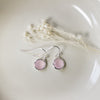 rosalia earrings-pink