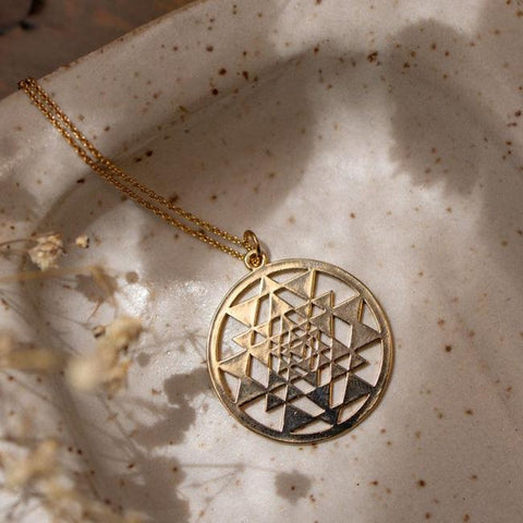 sacred geometry necklace