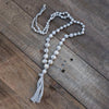 satya necklace-white pearl