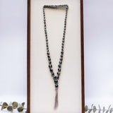 satya necklace-oil pearl