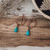 sedona earrings-turquoise