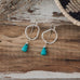 sedona earrings-turquoise