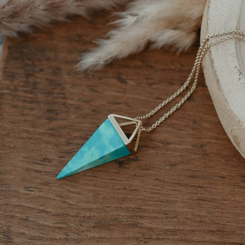 spectrum necklace-turquoise