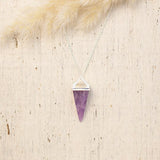 spectrum necklace-amethyst