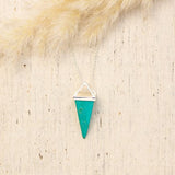 spectrum necklace-turquoise