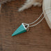 spectrum necklace-turquoise