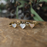 sweet stone ring-mother of pearl