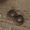 swirl earrings