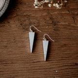 symmetry earrings-howlite