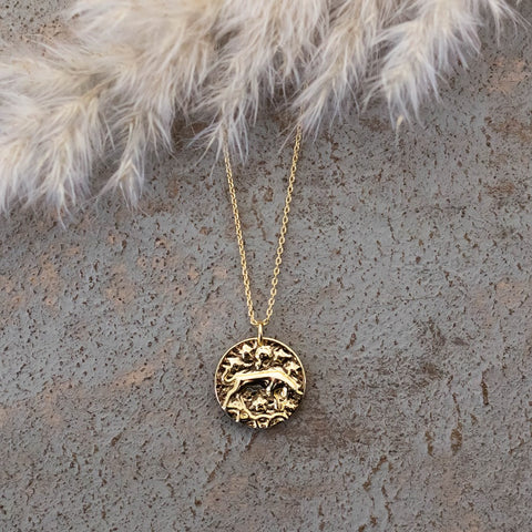 taurus zodiac necklace