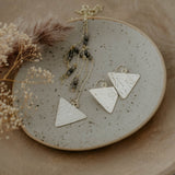 textures & stones necklaces-labradorite/pyrite