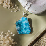 treasure necklace-aqua